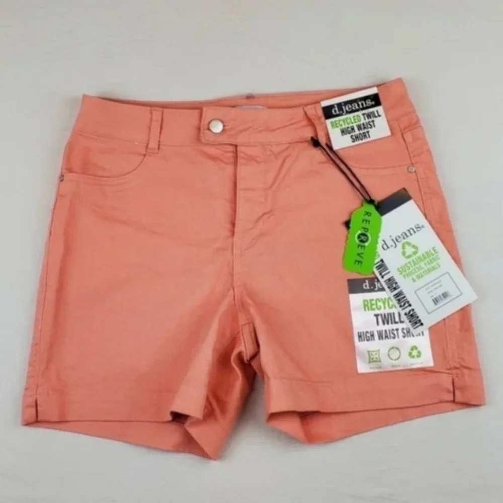D.JEANS TWILL high waist jeans shorts